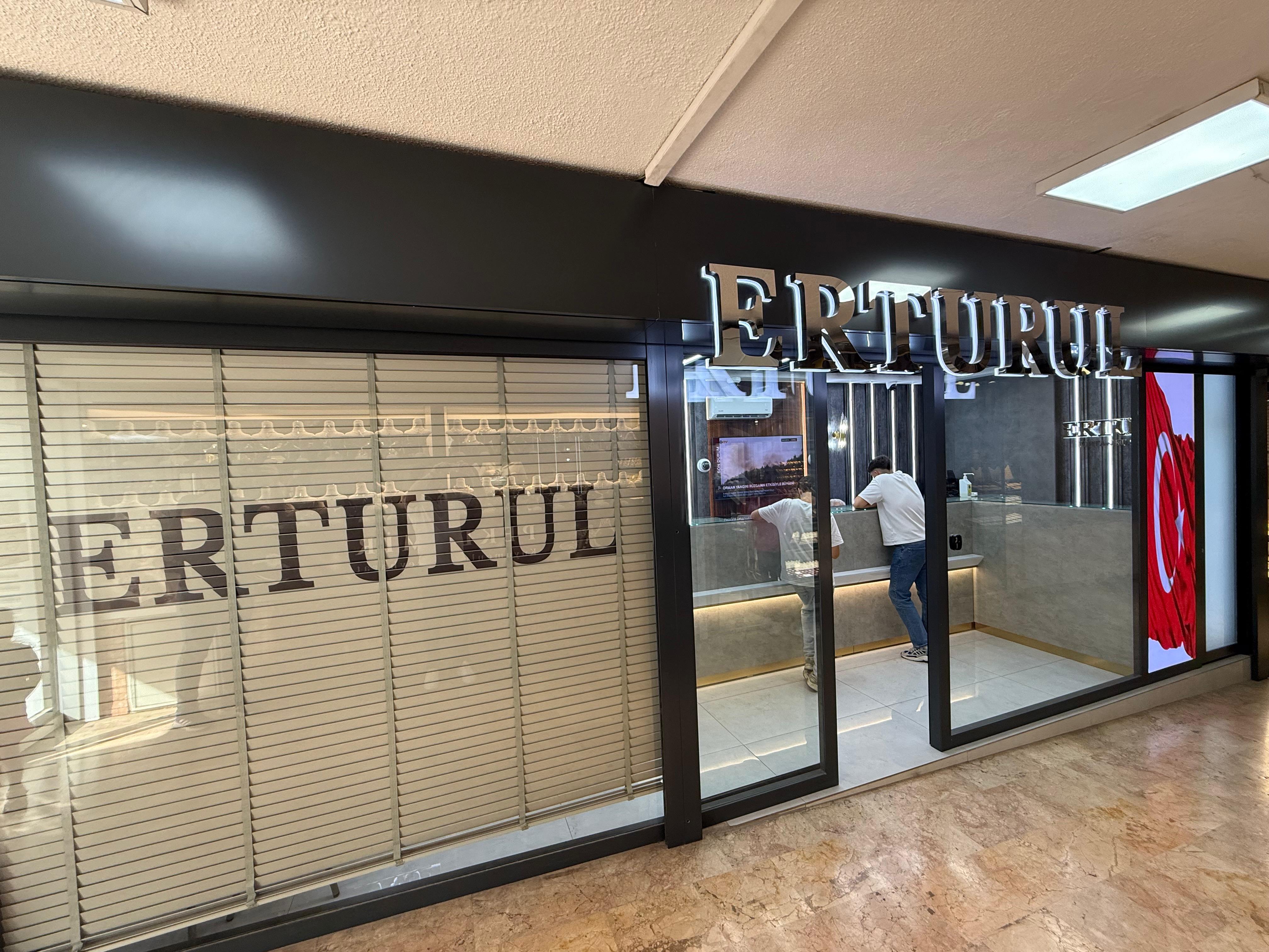 Ankara Ulus Erturul toptan kuyumculuk vitrin